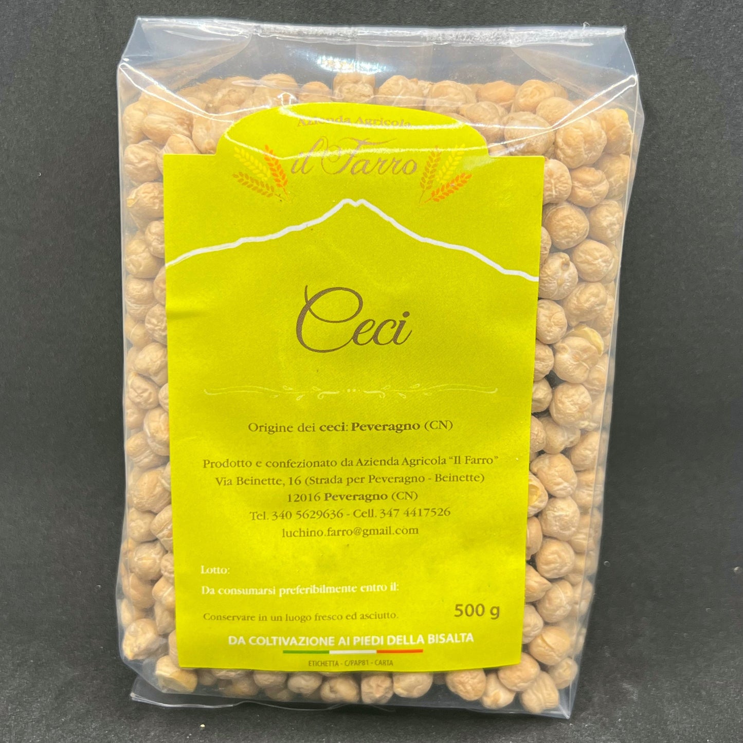 Ceci biologici Km0