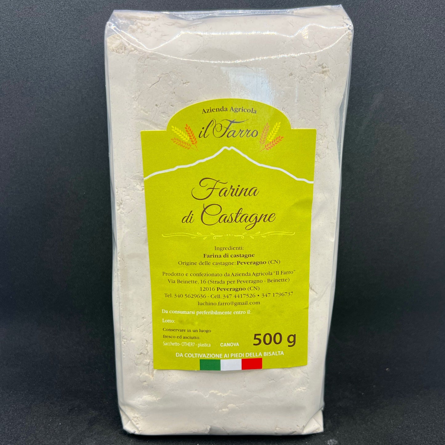 Farina di castagne biologica