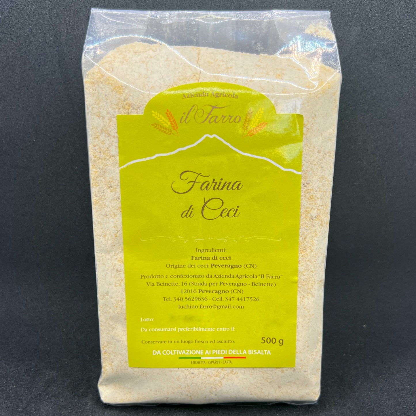 Farina di ceci biologica