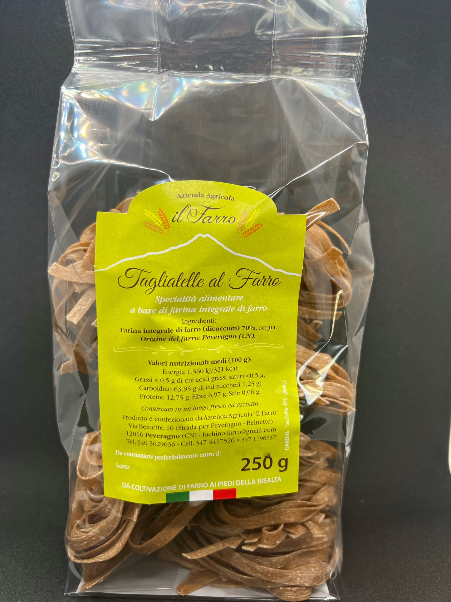 Tagliatelle di farro