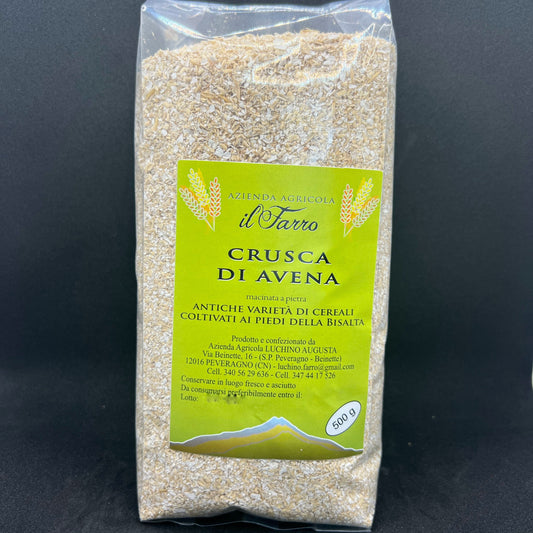 Crusca di avena biologica