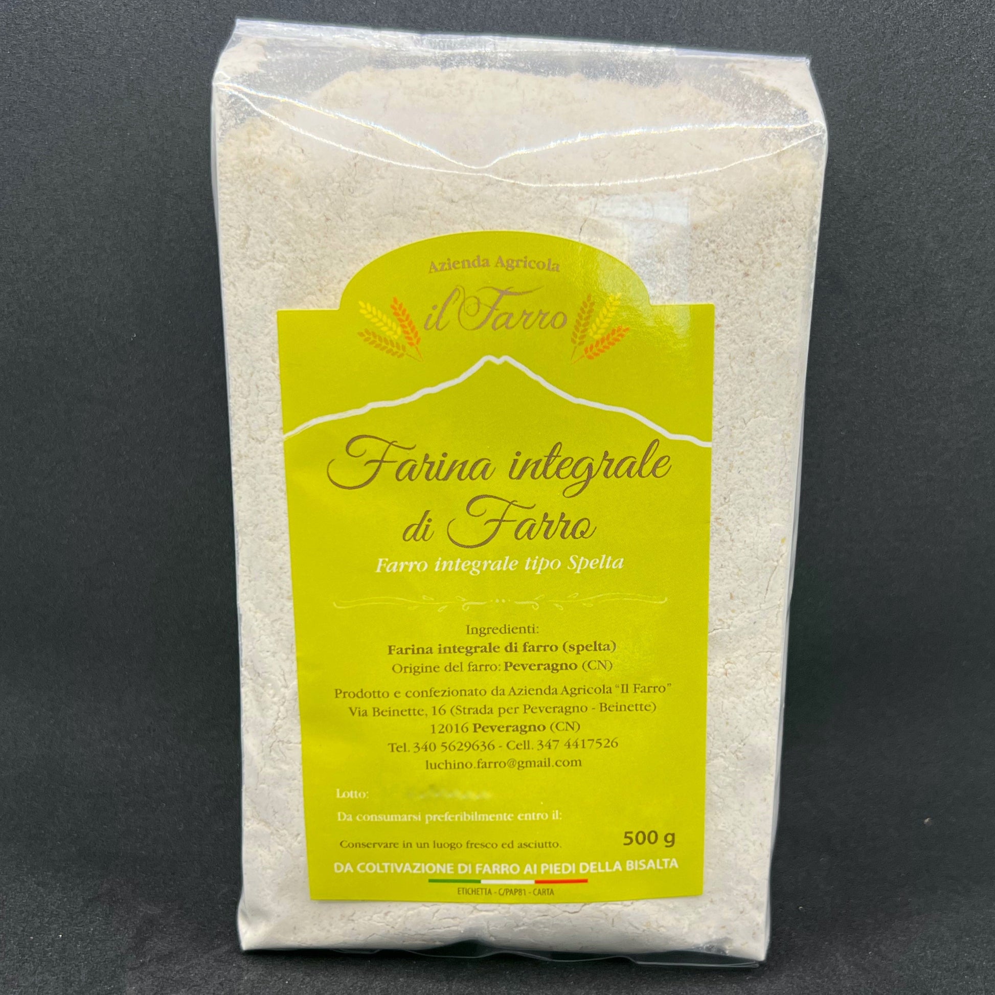 Farina di farro Spelta biologica