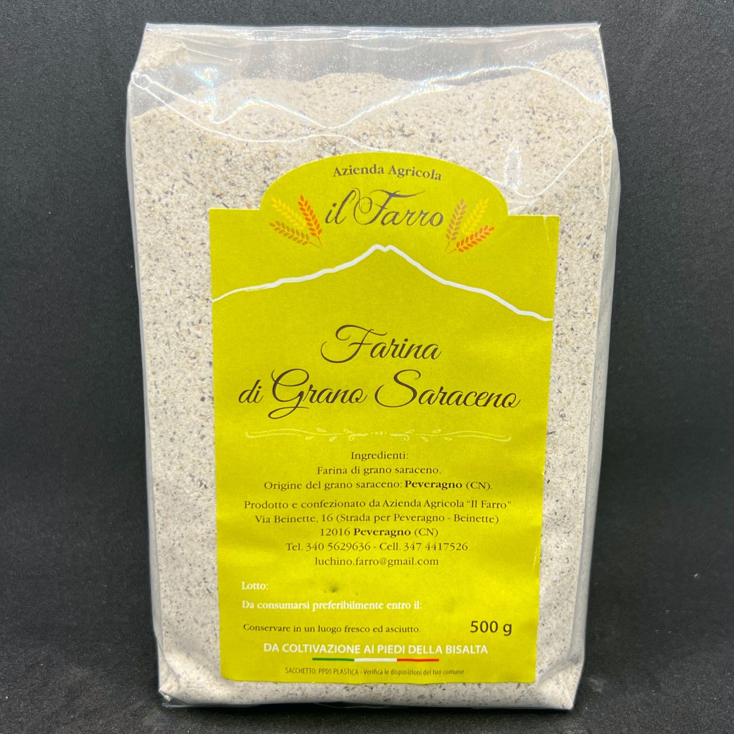 Farina di grano saraceno biologico