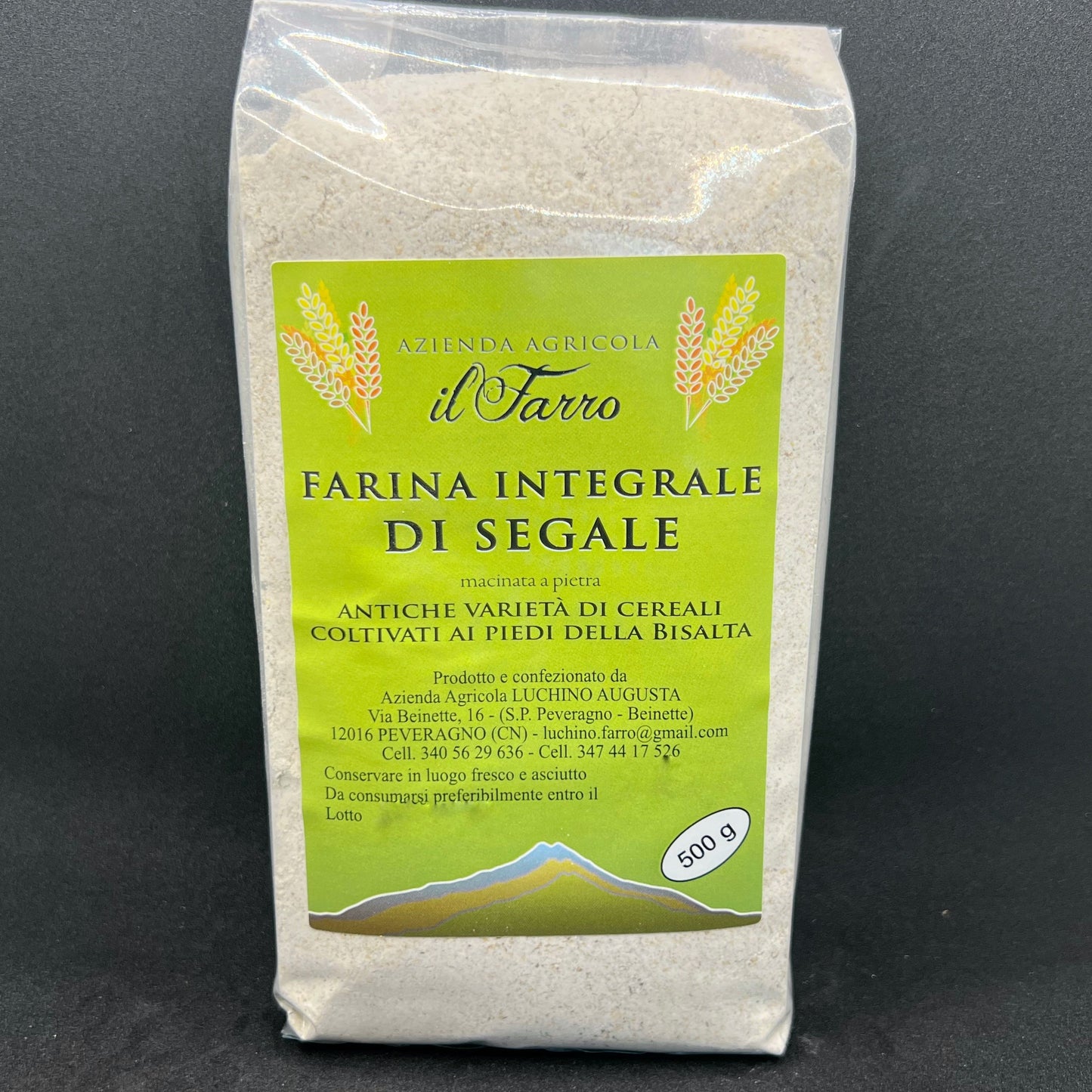 Farina di segale biologica