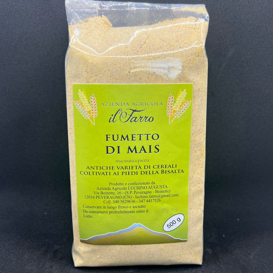 Fumetto di mais biologico